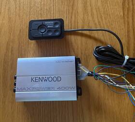 Kac-m182bt Kenwood Ken Wood Compact Bluetooth 4 Channel Digital Amp