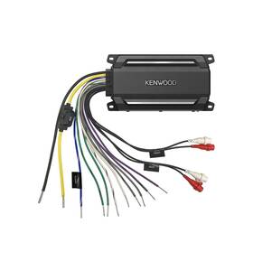 Kac-m5014 Kenwood Compact 4-channel Powersports/marine Amplifier 50 Watts Rms