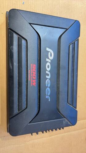 Kac7005p5 Kenwood Lot Of Amplifiers And Compact Powered Subwoofer