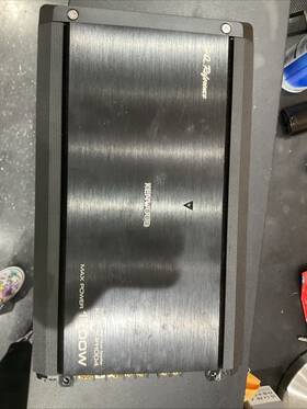 Kachqr1004 Kenwood 1200w 4 Channel Car Amplifier