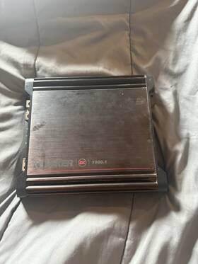 10dx10001 Kicker 1-channel Car Amp