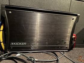 12zxs10001 Kicker Zxs1000.1 Class D Mono Amplifier Classic