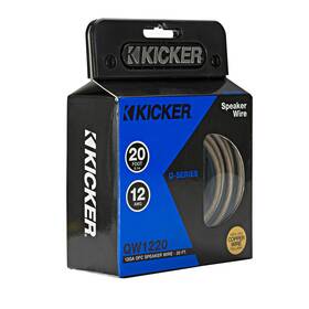 46qw1220 Kicker Q-series 12awg Speaker Wire 20 Ft - Used Very Good