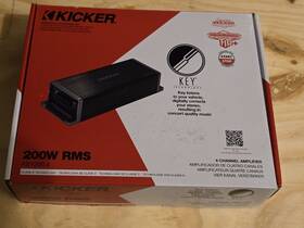 47key2004 Kicker 200w 4 Channel Amplifier