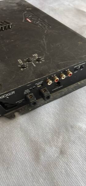 Dx1200.1 Kicker Car Audio Amplifier 2-channel Black Mpn