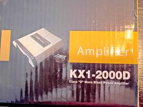 Kole Audio Kx1-2000.d Kx1-2000d Class D 2000 Watt Monoblock 1 Ohm Car Stereo Sub Amplifier