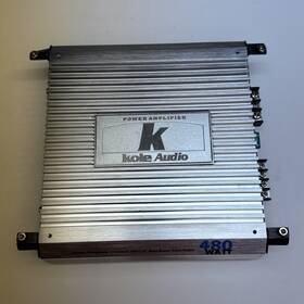 Qx2-480 Kole Audio 480 Watt 2 Channel Car Stereo Amplifier Amp - Tested And Working