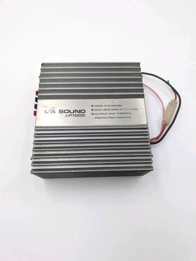 Lp1005 La Sound Vintage Car Audio Amplifier 2-channel/100w 25w Rms - Untested