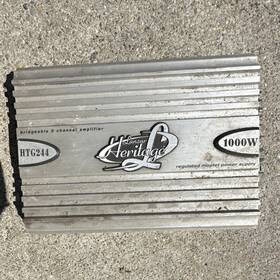 Htg244 Lanzar Heritage 2 Channel 1000w Rms Car Audio Amplifier