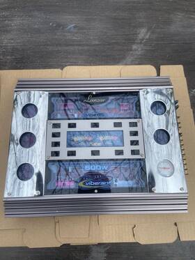 Vibe415 Lanzar Viberant 600w 4 Channel Old School Korea Amplifier With Led Upgrade