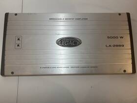La-2889 Legacy La2889 American 5000w Bridgeable Mosfet Car Amplifier 2-channel Amp
