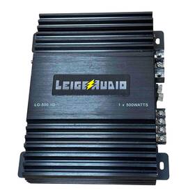 Lg-500.1d Leige Audio Black 500 Watts Class D Monoblock Subwoofer Amplifier 0289