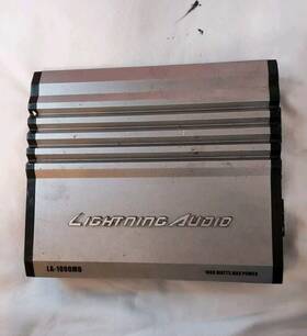 La-1000md Lightning Audio 712660340081 Mono Subwoofer Amplifier 1000 W