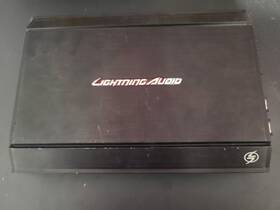 L125069 Lightning Audio Used Amp 250w Mono 2 Ohm Car Sub Amplifier No Wty