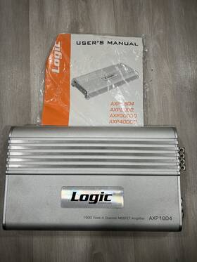Axp1604 Logic Soundlab 1600 Watt 4 Channel Mosfet Amplifier