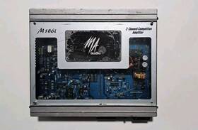 M186i Ma Audio 2 Channel Amplifier Sold As-is/parts Untested