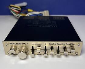 Meb-725m Majestic Vintage 7 Band Equalizer Booster Amplifier Meb725m Japan