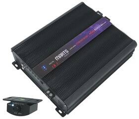 5000w Marts Digital 613826661968 Mxb 5000 1 Ohm Rms Mono Car Amplifier Class D Amp Volt Meter