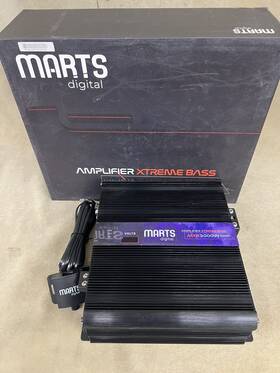 Mxb3000w Marts Digital Mono 3000 Watts Rms Amplifier - Brazil 1 Ohm Bass Amp