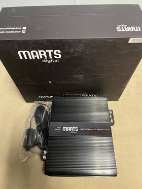 Mxd-1500w Marts Digital Mxd1500w Mono 1500w Rms Amplifier - 1 Ohm Brazil Refurbished Amp