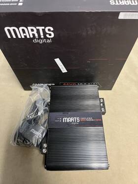 Mxd1000w Marts Digital Mono 1000w Rms Amplifier - 2 Ohms Brazil Refurbished Amp