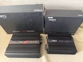 Mxd5000 Marts Digital Car 4-channel And Mono Amplifiers - 7000w Rms Brazil Amps For Repair