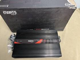 Mxd8000w Marts Digital Mono 8000w Rms 2 Ohm Amplifier - Taramps And Prv Style Amp