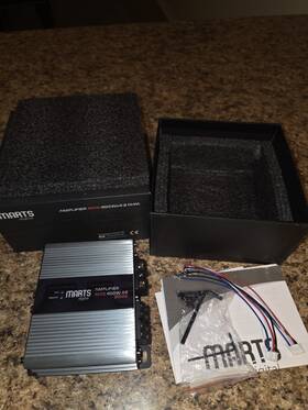 Mxs-400x4-2 Marts Digital Mxs400x42 4 Ch Amplifier Full Range Class D Compact 400 W 2 Ohm
