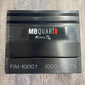 Fa1-1000.1 Mb Quart 1000w Mono Channel Formula Car Amplifier Tested And Working