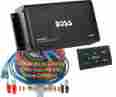 Mc900b Boss Atvmotorcycle Mini 4 Ch 500 Watt Amplifier Bluetooth W Install Kit 791489100762