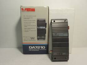 Da7210 Mei Da720 35 Watt Car Audio Amplifier Vintage Boxed Complete Da 7210