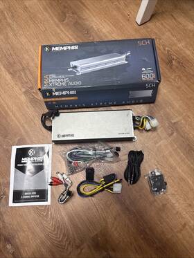 Mxa5.600 Memphis 012345 Audio Amplifier. Read