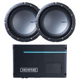 Prxa600.1 Memphis Audio Memphisbdl221006-07 Power Reference Series Mono Subwoofer Amplifier And 2 Memph