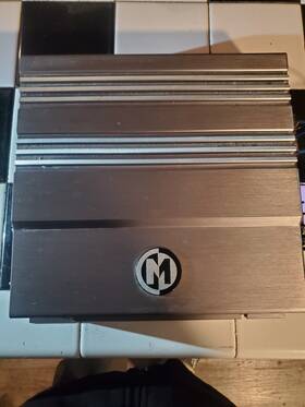 16-sr1.250 Memphis Car Audio Untested Stereo Amplifier Mono Bass Sub 250