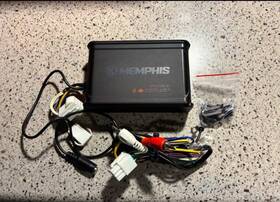 Mxa200.4s Memphis Audio 200w 4-channel Class D Amplifier