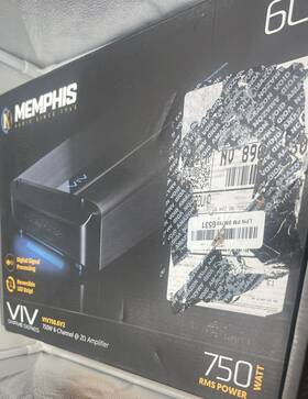Viv750.6v2 Memphis Audio Six Five Series 750w 6-channel Class-d Amplifier