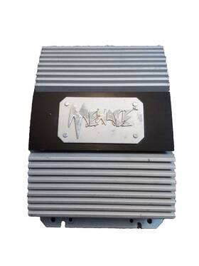 Pa-s250 Menace Audio 200 Vintage Watt Stereo Power Amplifier 12 Volts Tested And Working