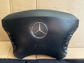 A2204602698 Mercedes-benz 00-06 W215 Cl500 Wheel Air Bag Airbag Black Oem