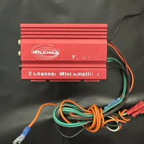 Mil-ma-100 Millennia Mil-ma100 2 Channel Mini Amplifier Car/home Audio Amp 50w X Rms