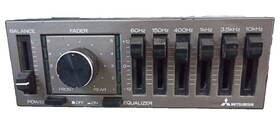 23xa Mitsubishi Car Stereo Amplifier And Booster With Equalizer #23xa Untested Parts Only