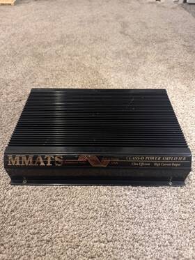 D50hc Mmats Old School Rare Car Audio Amplifier
