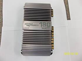 106zx Mobile Authority Vintage Old School Car Amplifier 180 Watt - Not Tested