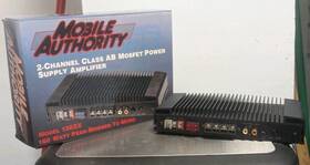 130zx Mobile Authority Class Ab Mosfet Power Amplifier 160w