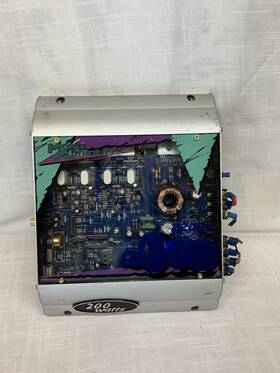 220px Mobile Authority 200 Watts Amplifier Untested