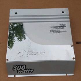 38xi Mobile Authority Inch 2- Channel Bridgeable Audio Amplifier. 75x2 Watts