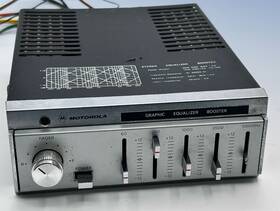 Eqb4000 Motorola Vintage Eqb 4000 Car Stereo Graphic Equalizer Booster 1980s Untested