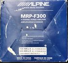 Mrp-f300 Mrp-300 Alpine Channel Power Amplifier Black System New