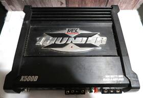 500xd Mtx Audio X Thunder 500-watt Rms Class D Amplifier Used Untested