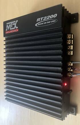 Rt2200 Mtx Audio Road Thunder Amplifier Old School Car Made In Usa