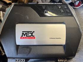 Ta3202 Mtx Audio Thunder 3202 Two Channel Amplifier With Color Changing Prism